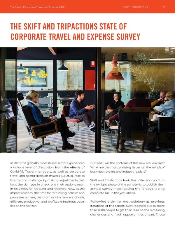 The State of Corporate Travel & Expense 2022 - Page 12